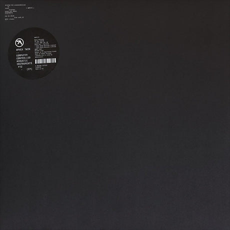 Aphex Twin - Computer controlled acoustic instruments pt2 (12-inch maxi-single)