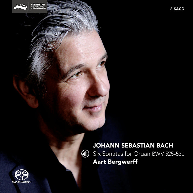 Aart Bergwerff - Johann sebastian bach: six sonatas for organ bwv 525-530 (CD)