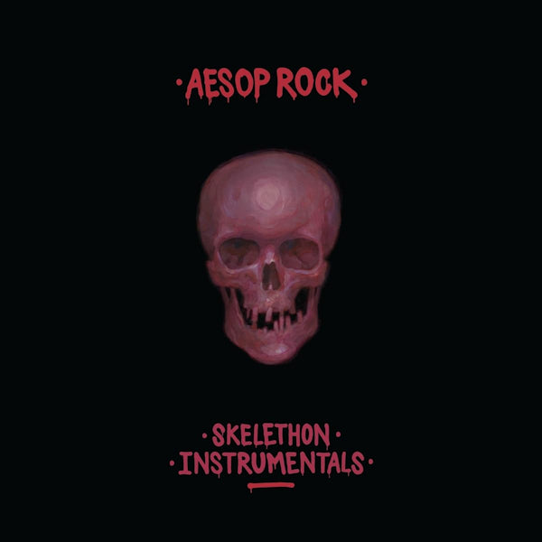 Aesop Rock - Skelethon Instrumentals -maroon & black marble vinyl- (LP) - Velvet Music