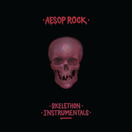 Aesop Rock - Skelethon Instrumentals -maroon & black marble vinyl- (LP) - Velvet Music