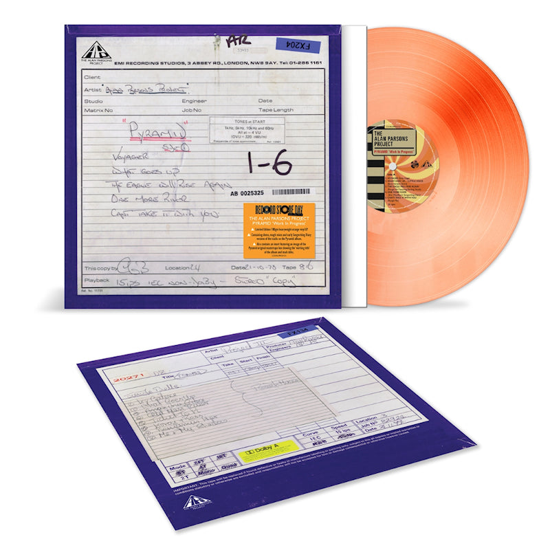 Alan Parsons Project - Pyramid Work In Progress -orange vinyl- (LP)