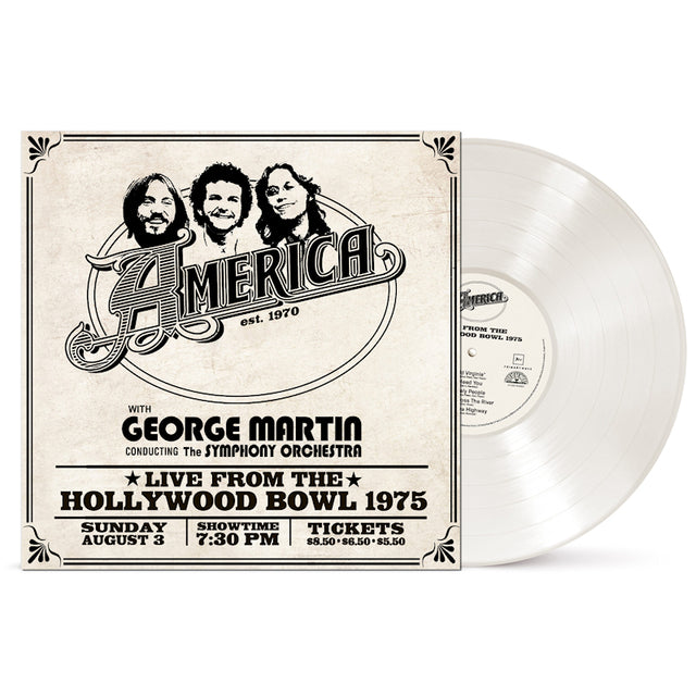 America (2) - Live From The Hollywood Bowl 1975 (LP)