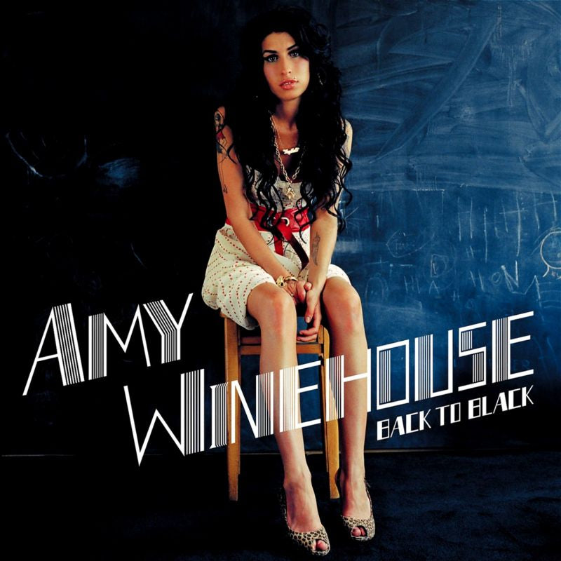 Amy Winehouse - Back To Black -blue &amp; black cornetto vinyl- (LP)
