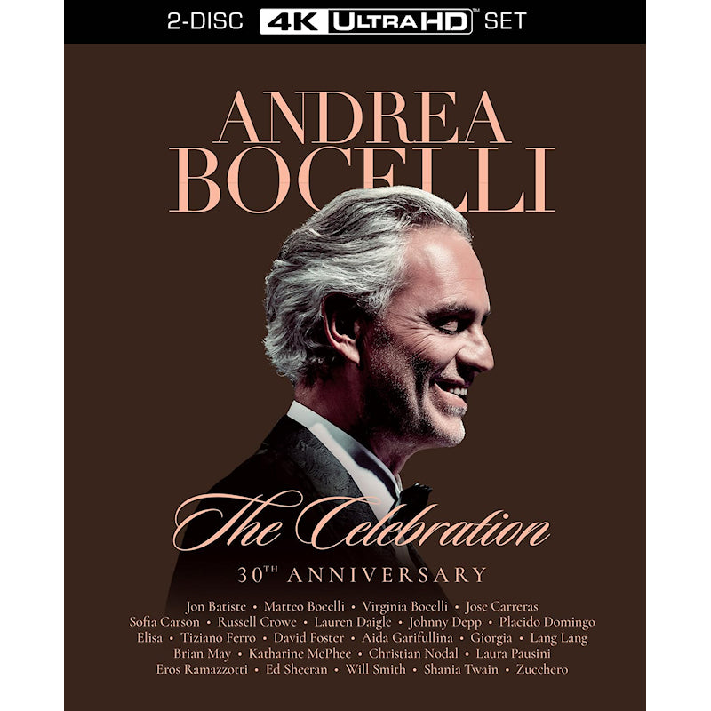 Andrea Bocelli - The celebration 30th anniversary (diversen)