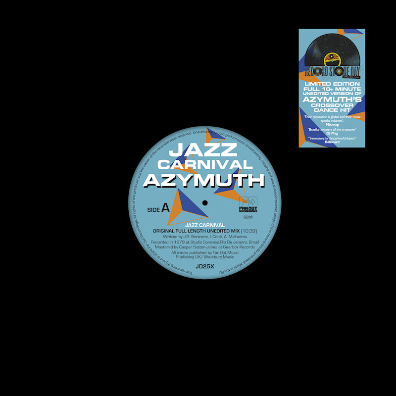 Azymuth - Jazz carnival (12-inch maxi single)
