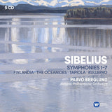 Jean Sibelius - Paavo Berglund, Helsinki Philharmonic Orchestra - Symphonies  1-7 / Finlandia / The Oceanides / Tapiola / Kullervo (tweedehands CD)