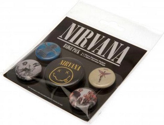 BP80620 - NIRVANA - BADGES (Merchandise) 
