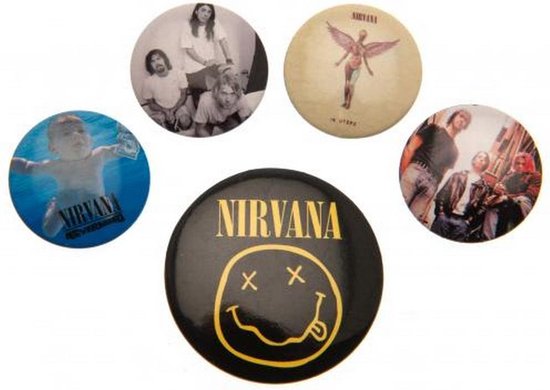 BP80620 - NIRVANA - BADGES (Merchandise) 