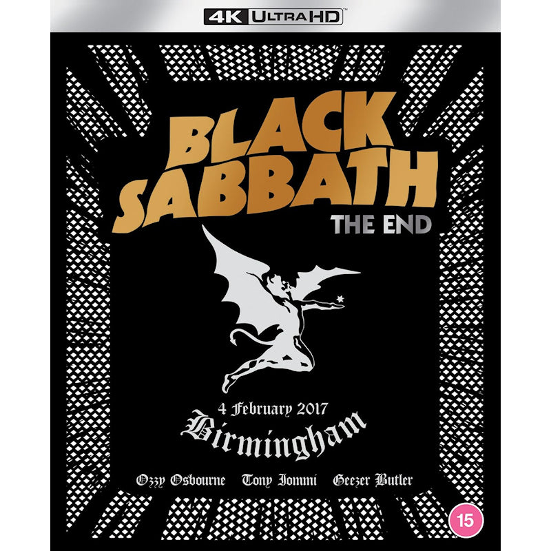 Black Sabbath - The End (blu ray movie)