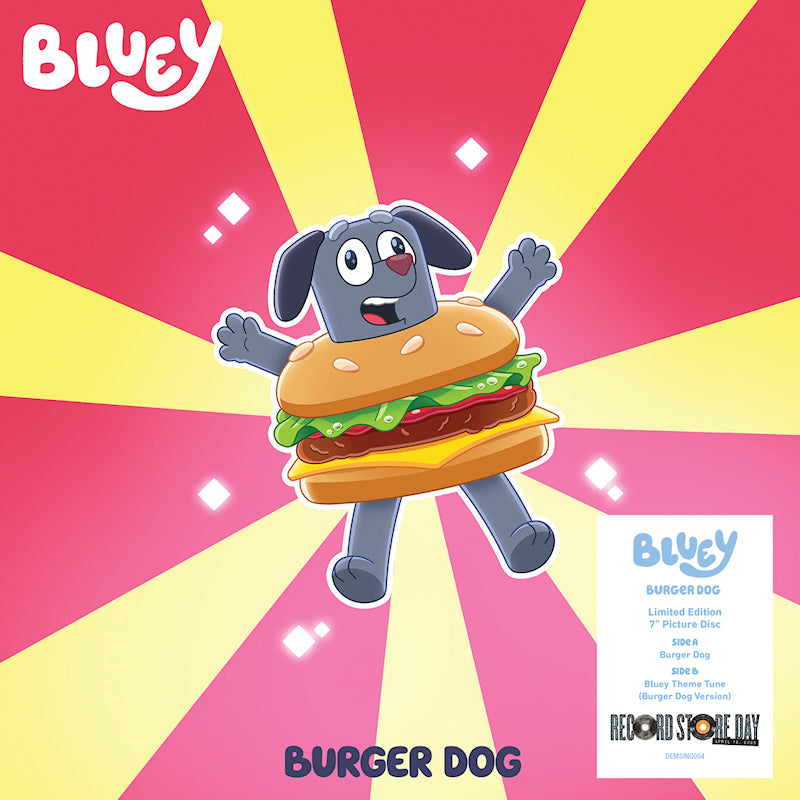 Bluey - Burger Dog / Bluey Theme Extended (Burger Dog Version) (7-inch single)