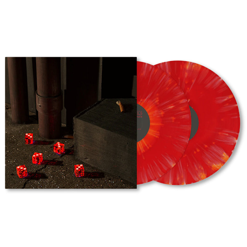 Bright Eyes - Five dices, all threes (red & orange splatter vinyl) (LP)
