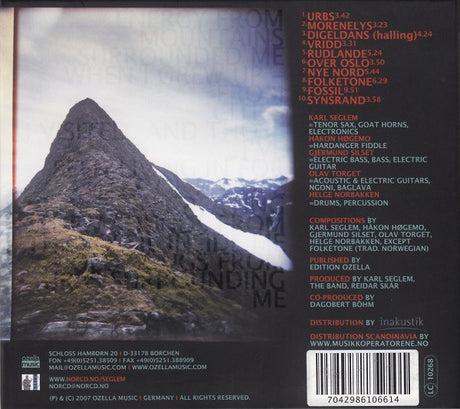 Karl Seglem - Urbs (second hand CD)