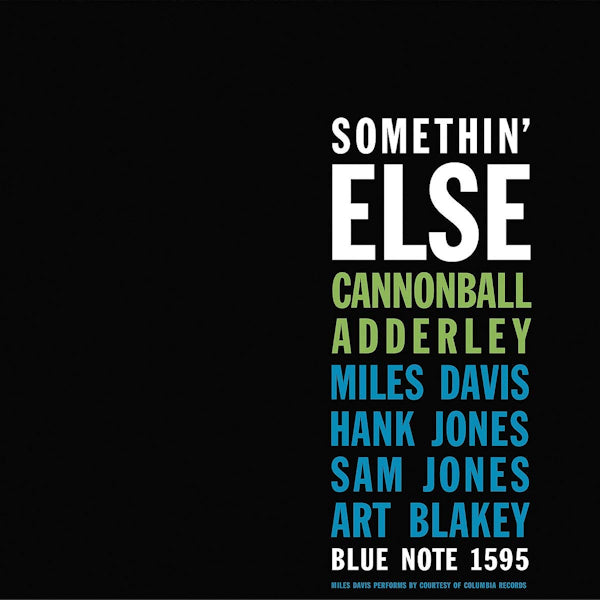 Cannonball Adderley - Somethin'  else (LP)