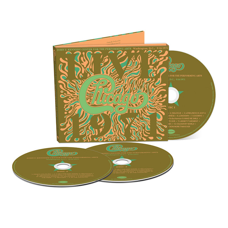 Chicago - Live 1971 (John F. Kennedy Center For The Performing Arts, Washington, DC, 9/16/1971) (CD)
