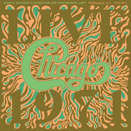 Chicago - Live 1971 (John F. Kennedy Center For The Performing Arts, Washington, DC, 9/16/1971) (LP)