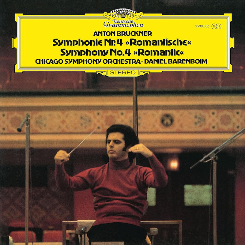 Chicago Symphony Orchestra / Daniel Barenboim - Bruckner: Symphonie Nr. 4 Romantische (LP)