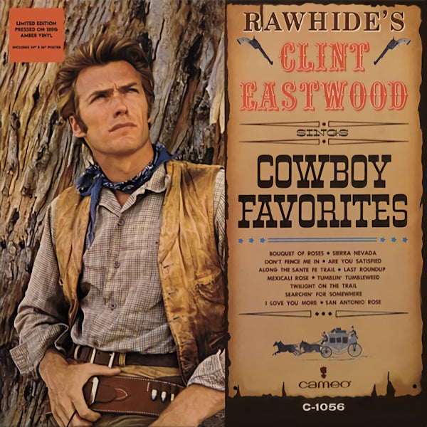 Clint Eastwood - Rawhide's Clint Eastwood sings cowboy favorites (LP)