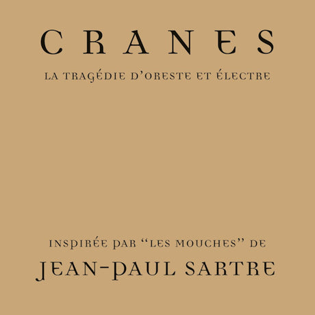 Cranes - La tragedie d'oreste et electre (LP)