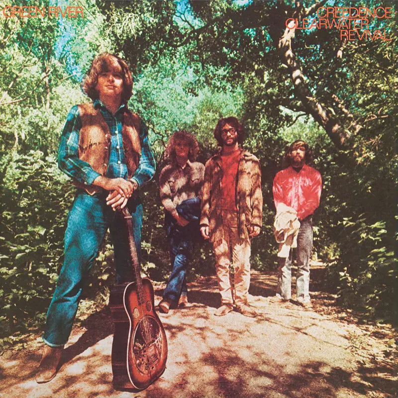 Creedence Clearwater Revival - Green river (opaque olive green lp) (LP)