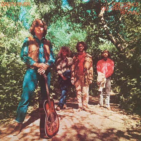 Creedence Clearwater Revival - Green river (opaque olive green lp) (LP)
