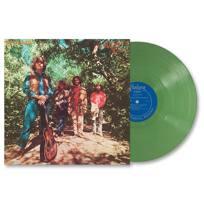 Creedence Clearwater Revival - Green river (opaque olive green lp) (LP)
