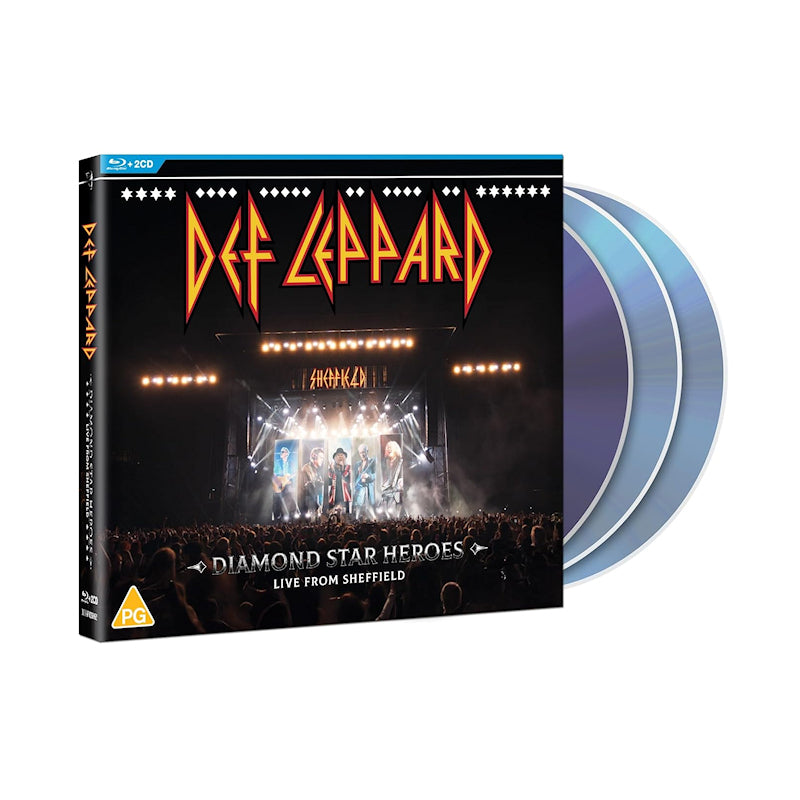 Def Leppard - Diamond star heroes live from sheffield (CD + Blu-ray Video)