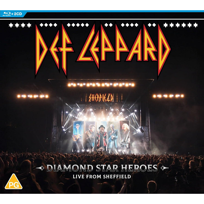 Def Leppard - Diamond star heroes live from sheffield (CD + Blu-ray Video)