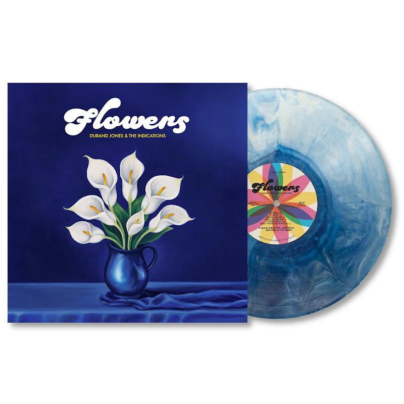 Durand Jones &amp; The Indications - Flowers (blue iceberg splash) (LP)