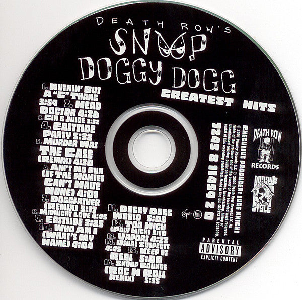 Snoop Dogg - Death Row's Snoop Doggy Dogg Greatest Hits (tweedehands CD)