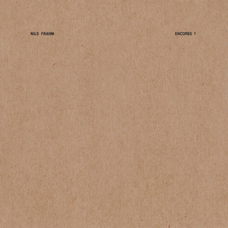 Nils Frahm - Encores 1 (12-inch maxi single)