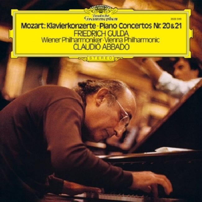 Friedrich Gulda, Wiener Philharmoniker, Claudio Ab - Mozart: piano concertos nos. 20 & 21 (LP)