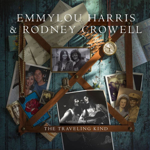 Rodney Emmylou Harris &crowell - Traveling kind (LP)