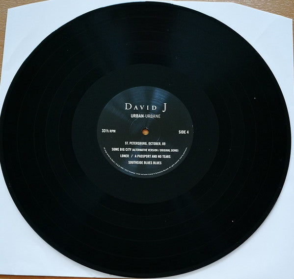 David J - Urban urbane (LP) - Velvet Music
