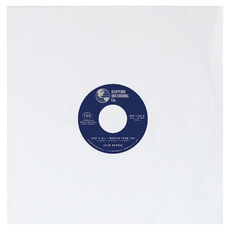 Jalen Ngonda - That's all i wanted from you / so glad i found you (7-inch single)