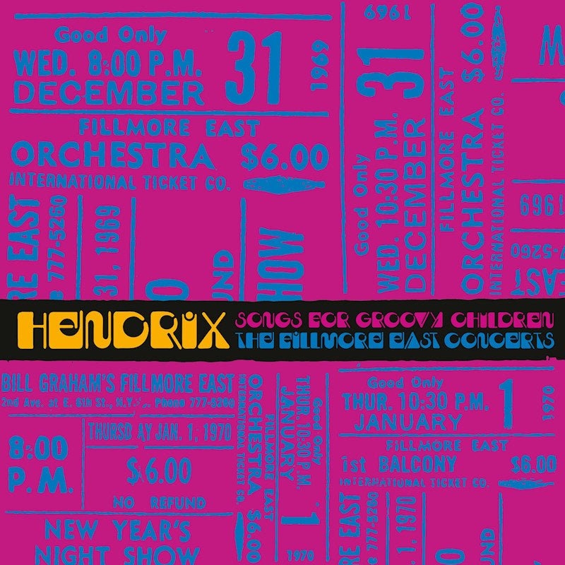 Jimi Hendrix - Songs for groovy children: the fillmore east concerts (LP)