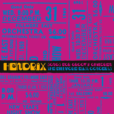 Jimi Hendrix - Songs for groovy children: the fillmore east concerts (LP)