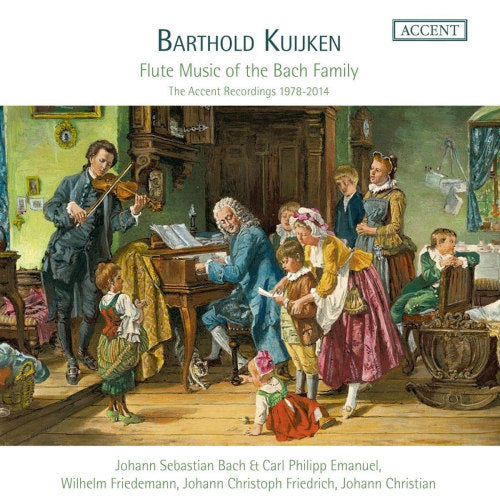 Barthold Kuijken - Flute music of the bach family (CD)