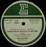 Wolfgang Amadeus Mozart - Maria-João Pires - Sonate KV 284, Fantaisie KV 475, Sonate KV 457 (tweedehands LP)