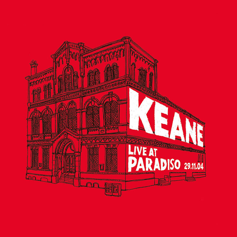 Keane - Live At Paradiso 29.11.04 -red & solid white vinyl- (LP)