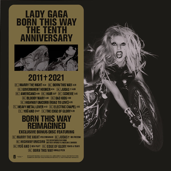Lady Gaga - Born this way the tenth anniversary (CD)
