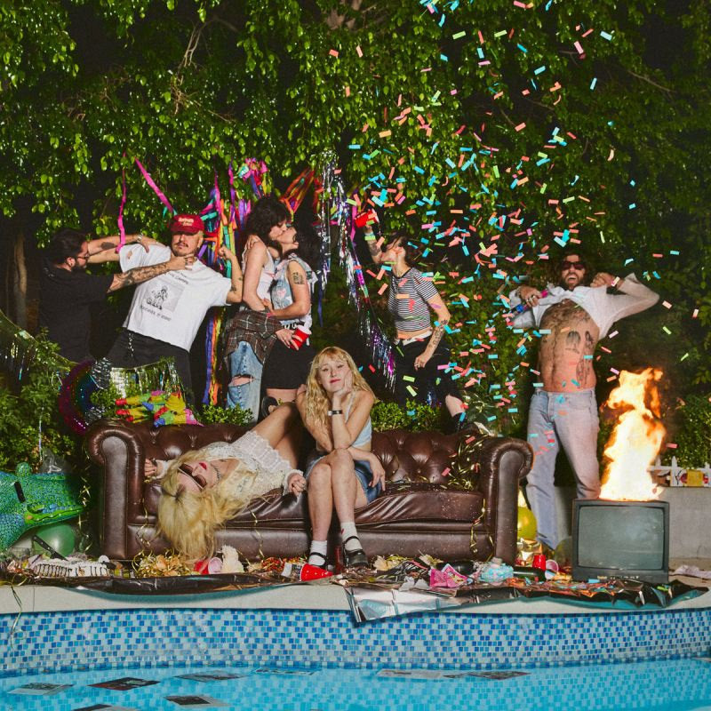 Lambrini Girls - Who let the dogs out (blue vinyl) (LP)