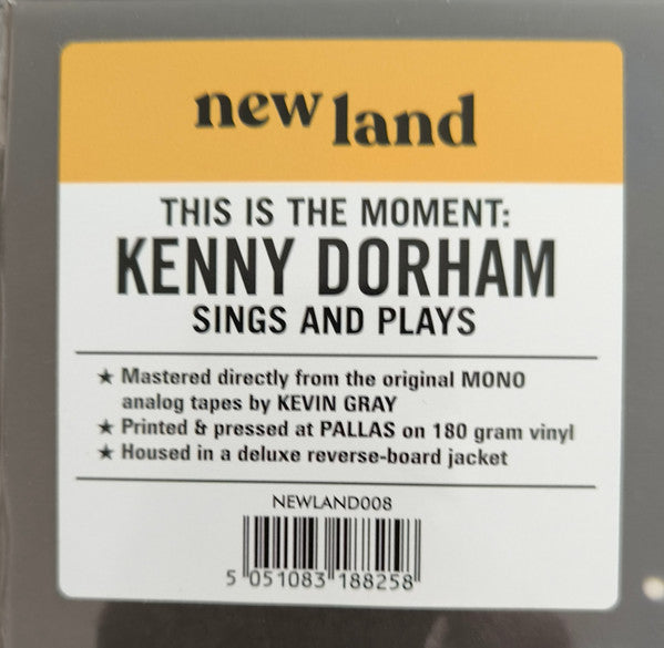 Kenny Dorham - This Is The Moment - Sings And Plays (LP)
