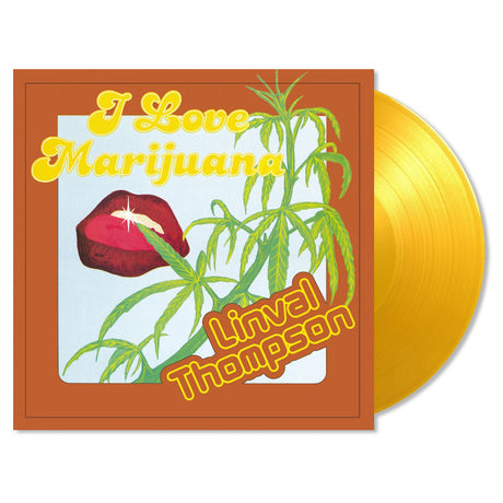 Linval Thompson - I love marijuana -translucent yellow vinyl- (LP) - Velvet Music