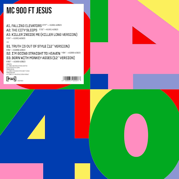 Mc 900 Ft Jesus - Pias 40 (12-inch maxi-single)