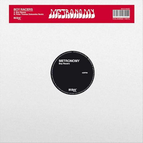 Metronomy - Boy racers (12-inch maxi single)