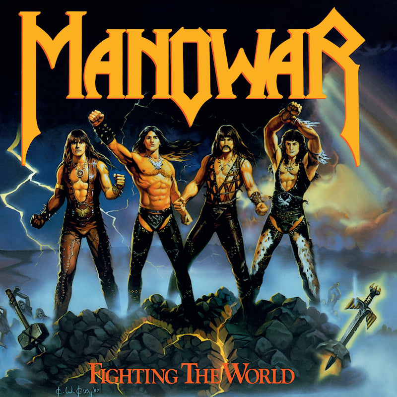 Manowar - Fighting for the world (LP)