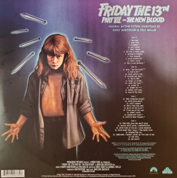 Harry Manfredini & Fred Mollin - Friday The 13th Part VII – The New Blood (LP)