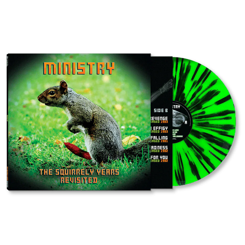 Ministry - The squirrely years revisited (green/black splatte (LP)