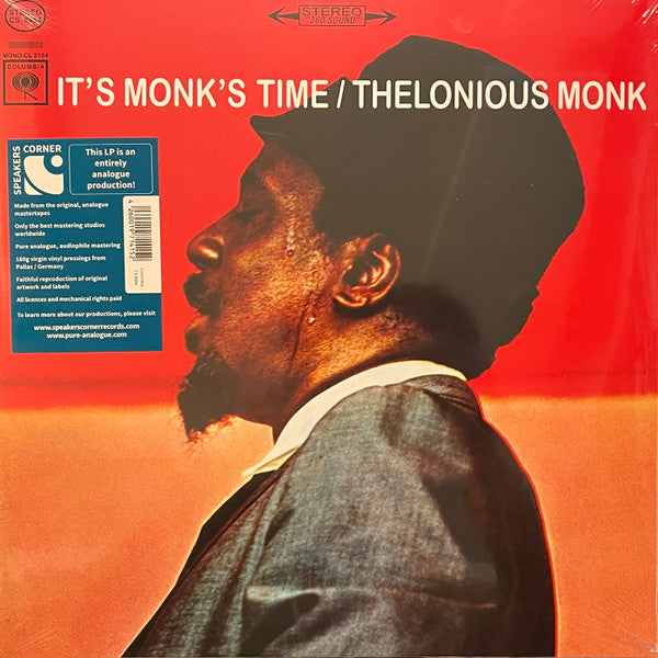 Thelonious Monk - It's monk's time (LP) - Velvet Music