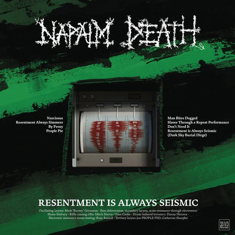 Napalm Death - Resentment is always seismic - a final throw of throes (CD)